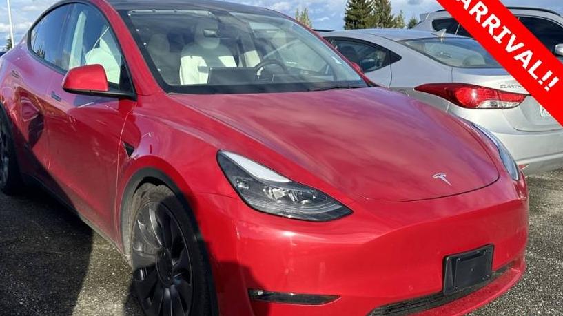 TESLA MODEL Y 2021 5YJYGDEF1MF209581 image